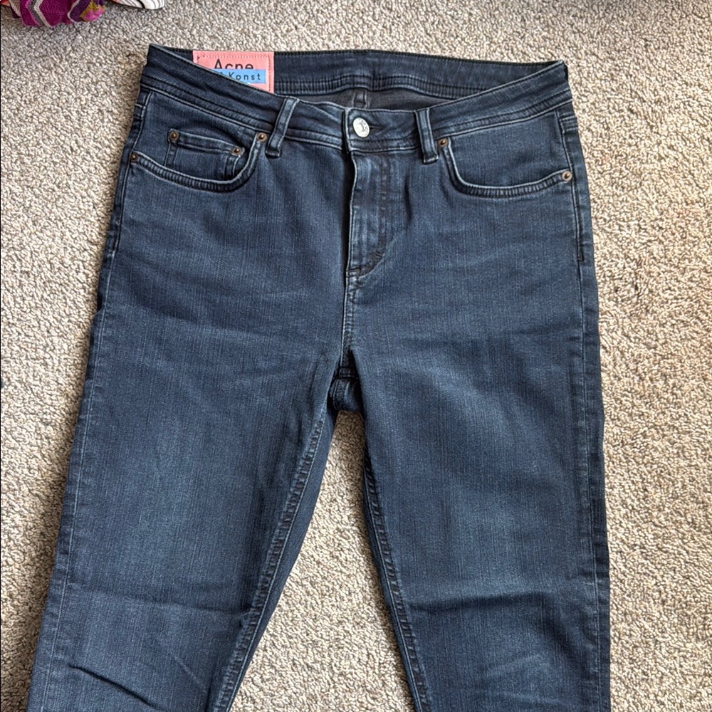 Acne Dark Blue Women's Jeans